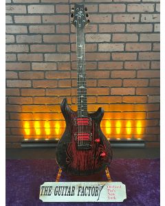 TGF Chop Shop Custom Modified PRS SE Sandblasted CE 24 "Hellfire" Electric Guitar w/ Gig Bag SN0201