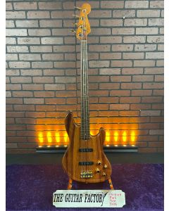 Rare 2008 Fender Victor Bailey Jazz Bass, Koa, Rosewood Fingerboard, Natural, w/ Hard Case -MINT! SN3185