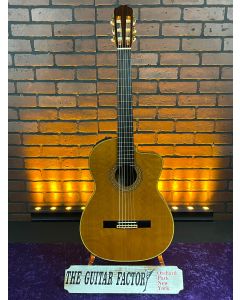 2001 Takamine CP-132SC Classical Acoustic Electric Guitar - Solid Cedar Top - Made in Japan - w/ Hard Case SN1420