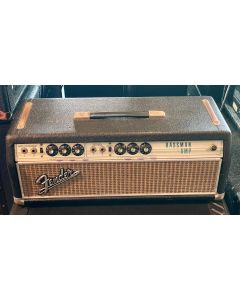 Fender 1968 Bassman Amp "Drip Edge" 2-Channel 50-Watt Guitar Amp Head (AB165) -Silverface- SN2703