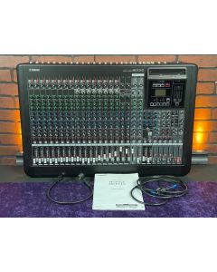 Yamaha MGP24X 24-channel Mixer with Effects w/ Gooseneck Light and Gator Bag -Excellent! SN0225