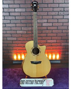 2024 Washburn WCG25SCE Comfort Series Grand Auditorium Cutaway Acoustic Electric Guitar SN5077