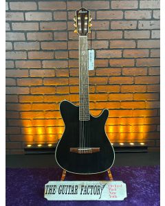 Ibanez TOD10NTKF Tim Henson Signature Nylon Acoustic-Electric Guitar - Transparent Black Flat TGF11