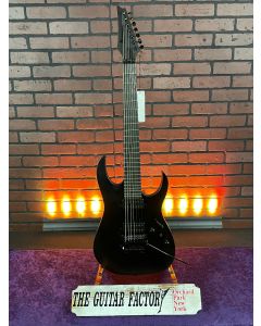 Ibanez RGRB720 BKF Iron Label 7 String Electric Guitar. Black TGF11