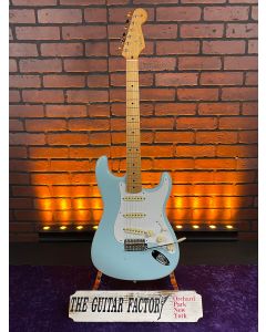 2019 Fender Vintera '50s Stratocaster, Maple Fingerboard, Sonic Blue Electric Guitar SN3317