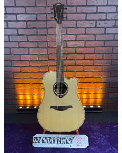 LAG T88DCE Tramontane Dreadnought Cutaway Acoustic-Electric Guitar w/ Deluxe Gig Bag SN1960