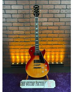 2020 Epiphone Les Paul Modern Figured Top Electric Guitar - Magma Orange Fade - SN1613