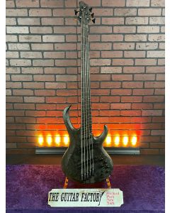 Ibanez BTB805MSTGF Workshop 5-String Electric Bass Multi scale - Transparent Gray Flat TGF11