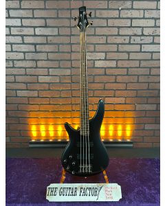 Ibanez SR300L Left-Handed Electric Bass - Metallic Galaxy Black - SN0310