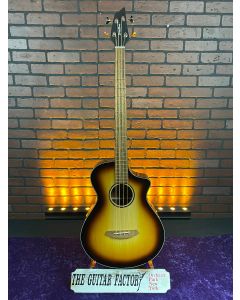 Breedlove Discovery S Concert CE Acoustic Electric Bass Edgeburst European-African Mahogany TGF11