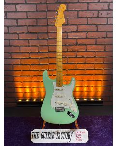 2012 Fender American Vintage '57 Stratocaster Reissue Relic, Maple Fingerboard, Surf Green w/ Hard Case SN2536