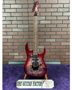 Ibanez RG470PB Electric Guitar - Red Eclipse Burst - Mint Store Demo w/ Hard Case SN0714