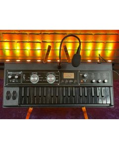 KORG microKORG XL+ BKBK Limited Black Analog Modeling Synthesizer/Vocoder XL PLUS SN0730