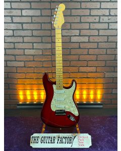 Rare Fender American Stratocaster Plus Deluxe Crimson Burst - 1995 w/ Hard Case SN7061