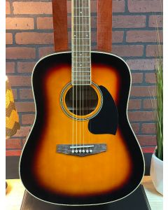 Ibanez PF15VS Performance Acoustic Guitar Gloss Vintage Sunburst TGF11