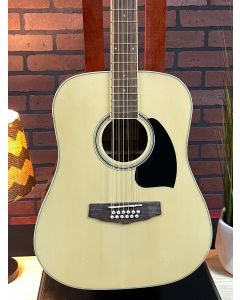 Ibanez PF1512NT Performance Series Dreadnought 12-String Acoustic Guitar Natural TGF11