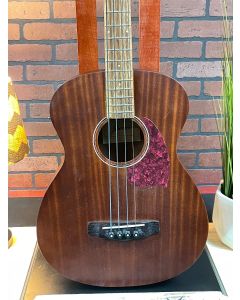 Ibanez PCBE12MHOPN Grand Concert Acoustic-Electric Bass Guitar Open Pore Mahogany TGF11