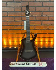 Ibanez UICT100 Iceman Tenor Spruce-Okoume Acoustic-Electric Ukulele Metallic Gray Sunburst TGF11