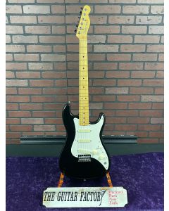 1983 Fender Bullet S3 USA Made (Version 2 "Strat") In Rare Black Finish w/ Hard Case SN0811