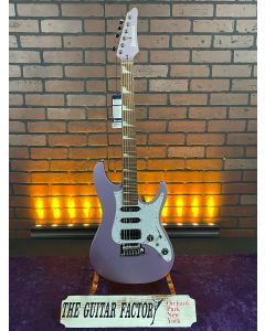 Ibanez Mario Camarena Signature MAR10 Electric Guitar with Roasted Maple Fingerboard - Lavender Metallic Matte TGF11