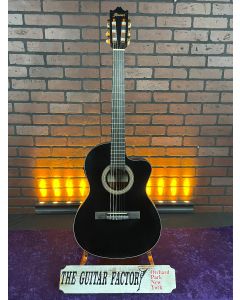 Ibanez GA5MHTCE Acoustic-Electric Nylon-string Guitar - Black TGF11