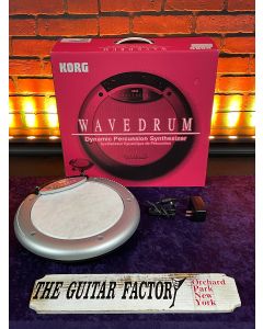 Korg Wavedrum WD-X Silver with Power Supply and Stand SN0818