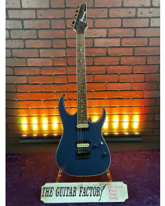 2025 Ibanez RG421EX Electric Guitar - Blue Metallic SN0818