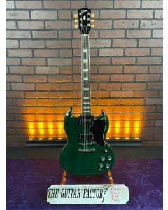 2024 Gibson SG Standard '61 Electric Guitar Translucent Teal w/ Gibson Hard Shell Case SN0429