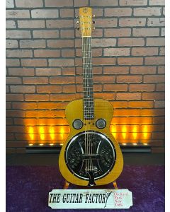 Dobro Hound Dog Deluxe Squareneck with Fishman Resonator Pickup 2010s - Vintage Brown SN0429