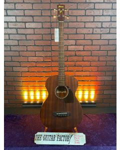 Ibanez PCBE12MHOPN Grand Concert Acoustic-Electric Bass Guitar Open Pore Mahogany TGF11