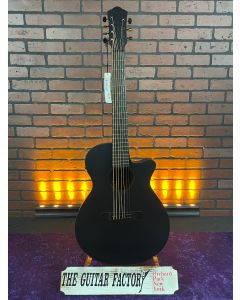 Ibanez AEG721 7 String Acoustic-Electric Guitar - Satin Black - w/ Gig Bag SN0506