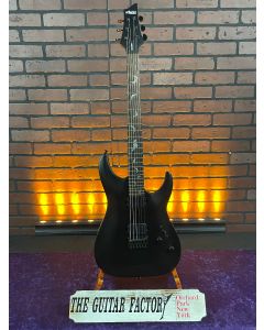 2020 Schecter Damien-6 Electric Guitar Satin Black Electric Guitar SN0506