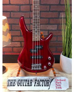 Ibanez GSRM20TR miKro Short Scale Electric Bass Transparent Red TGF11