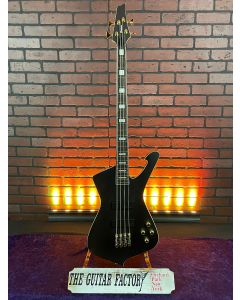 Ibanez Iceman ICB620BKF Electric Bass Guitar - Black Flat TGF11