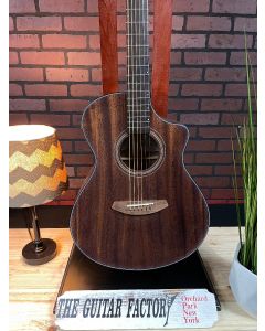 Breedlove Wildwood Concert Satin CE Acoustic Electric Guitar. African Mahogany-African Mahogany