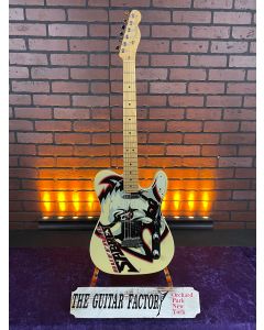 1999 Fender American Standard Telecaster Custom Shop NHL Guitar (Buffalo Sabres) #1 w/ Hard Case SN0603