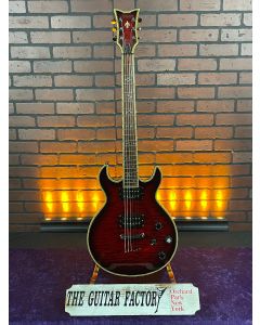 Schecter S 1 Elite Electric Guitar Diamond Series Duncan Pickups 2006 - Black Cherry - w/ Hard Case SN0602