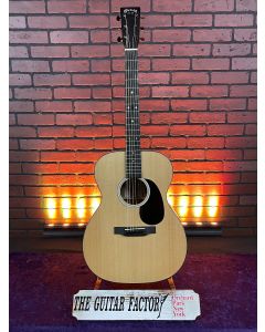 2023 Martin 000-12E Road Series Koa Fine Veneer Auditorium Acoustic-Electric Guitar - Natural w/ Bag SN1021