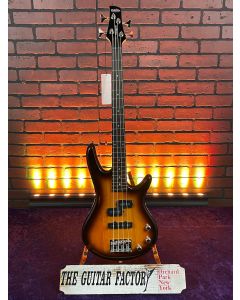 Ibanez GSRM20BS Mikro Short-Scale Bass Guitar Brown Sunburst TGF11