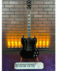 2022 Gibson SG Standard Electric Guitar Ebony - Demo Shop - w/ Gibson DLX Gig Bag SN0610