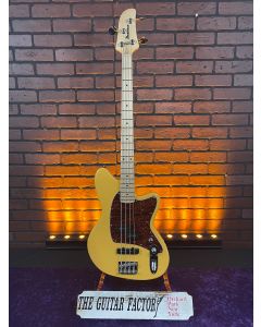 Ibanez Talman TMB100M Bass Guitar - Mustard Yellow Flat - Store Demo Model SN0803