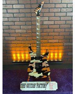 2024 Jackson X Series Soloist SLX DX Camo, Laurel Fingerboard, Butterscotch Camo Electric Guitar SN0492