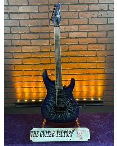 Ibanez S770CZM Solidbody Electric Guitar Cosmic Blue Frozen Matte TGF11