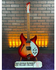 2011 Rickenbacker 330 Fireglo Electric Guitar w/ Hard Case - MINT! SN2352
