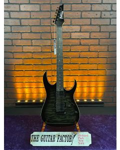 Ibanez GRGA120QATKS Electric Guitar Transparent Black Sunburst - TGF11