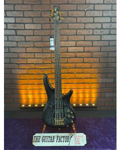 Ibanez SR305EDXBZM Standard 5-String Electric Bass Black Ice Frozen Matte TGF11