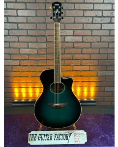 Yamaha APX600 - Oriental Blue Burst Acoustic Electric Guitar SN0617