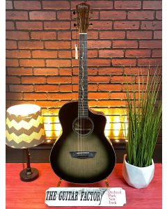 Washburn Bella Tono Studio 9 Vine CE Acoustic Electric Guitar Charcoal Burst Gloss