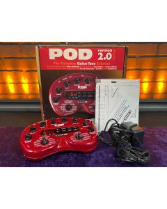 Line 6 POD 2.0 Multi-Effect and Amp Modeler 2010s - Red SN0819