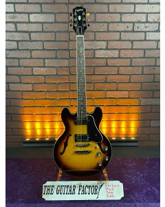 2024 Epiphone ES-339 Electric Guitar - Vintage Sunburst - Semi-Hollowbody Electric Guitar w/ Hard Case SN0623